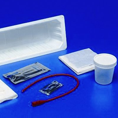Catheter Intermittent Tray Kenguard™ Open System / Urethral 14 Fr. Without Balloon Vinyl (1/TR 20/CS) by Cardinal  ID 75000-